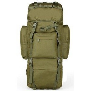 Рюкзак 65L Molle Military Hiking Camping 70х30х20cm 65L, олива (008OD)